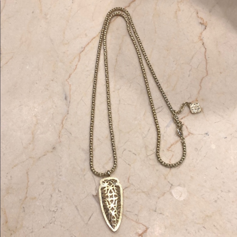 Kendra Scott Gold Necklace